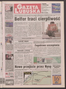 Gazeta Lubuska R. XLVIII [właśc. XLIX], nr 133 (8 czerwca 2000). - Wyd. A