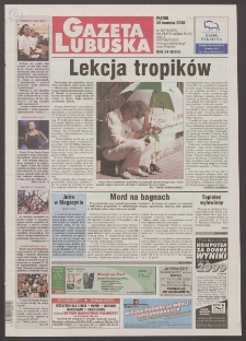 Gazeta Lubuska R. XLVIII [właśc. XLIX], nr 145 (23 czerwca 2000). - Wyd. A