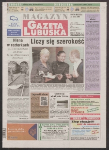 Gazeta Lubuska : magazyn R. XLVIII [właśc. XLIX], nr 152 (1/2 lipca 2000). - Wyd. A