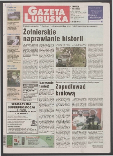 Gazeta Lubuska R. XLVIII [właśc. XLIX], nr 156 (6 lipca 2000). - Wyd. A