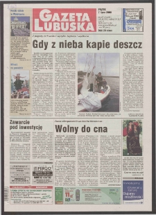 Gazeta Lubuska R. XLVIII [właśc. XLIX], nr 157 (7 lipca 2000). - Wyd. A