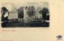 Żagań / Sagan; Gruss aus Sagan; Schloss (Rückseite)