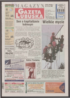 Gazeta Lubuska : magazyn R. XLVIII [właśc. XLIX], nr 170 (22/23 lipca 2000). - Wyd. A