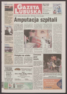Gazeta Lubuska R. XLVIII [właśc. XLIX], nr 171 (24 lipca 2000). - Wyd. A