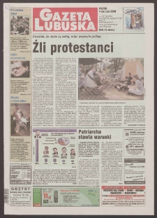Gazeta Lubuska R. XLVIII [właśc. XLIX], nr 181 (4 sierpnia 2000). - Wyd. A