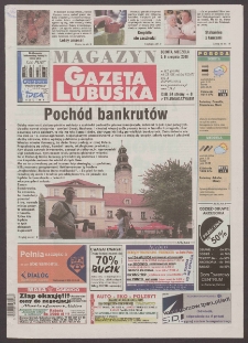 Gazeta Lubuska : magazyn R. XLVIII [właśc. XLIX], nr 182 (5/6 sierpnia 2000). - Wyd. A