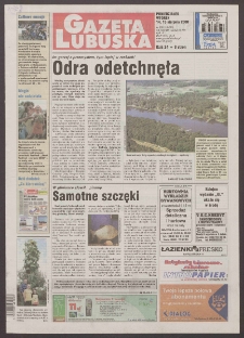 Gazeta Lubuska R. XLVIII [właśc. XLIX], nr 189 (14/15 sierpnia 2000). - Wyd. A