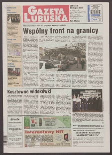 Gazeta Lubuska R. XLVIII [właśc. XLIX], nr 203 (31 sierpnia 2000). - Wyd. A