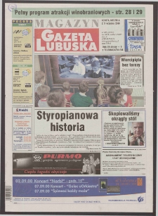 Gazeta Lubuska : magazyn R. XLIX, nr 205 (2/3 września 2000). - Wyd. A