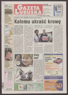 Gazeta Lubuska : Zielona Góra R. XLIX, nr 221 (21 września 2000). - Wyd. A