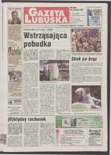 Gazeta Lubuska : Zielona Góra R. XLIX, nr 225 (26 września 2000). - Wyd. A