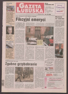 Gazeta Lubuska : Zielona Góra R. XLIX, nr 232 (4 października 2000). - Wyd. A