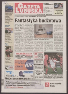Gazeta Lubuska : Zielona Góra R. XLIX, nr 239 (12 października 2000). - Wyd. A