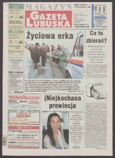 Gazeta Lubuska : magazyn R. XLIX, nr 241 (14/15 października 2000). - Wyd. A