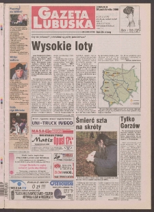 Gazeta Lubuska : Zielona Góra R. XLIX, nr 251 (26 października 2000). - Wyd. A