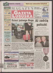Gazeta Lubuska : magazyn R. XLIX, nr 253 (28/29 października 2000). - Wyd. A