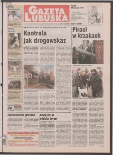 Gazeta Lubuska : Zielona Góra R. XLIX, nr 257 (3 listopada 2000). - Wyd. A