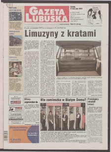 Gazeta Lubuska : Zielona G&oacute;ra R. XLIX, nr 261 (8 listopada 2000). - Wyd. A