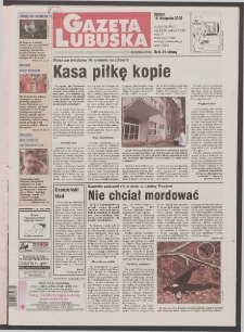 Gazeta Lubuska : Zielona Góra R. XLIX, nr 266 (15 listopada 2000). - Wyd. A