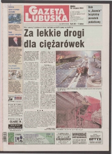Gazeta Lubuska : Zielona Góra R. XLIX, nr 278 (29 listopada 2000). - Wyd. A