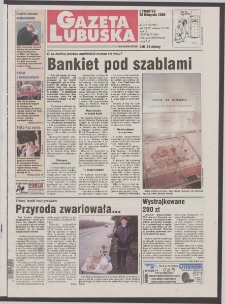Gazeta Lubuska : Zielona Góra R. XLIX, nr 279 (30 listopada 2000). - Wyd. A