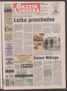 Gazeta Lubuska : Zielona Góra R. XLIX, nr 286 (8 grudnia 2000). - Wyd. A