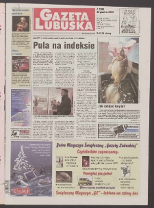 Gazeta Lubuska : Zielona Góra R. XLIX, nr 298 (22 grudnia 2000). - Wyd. A