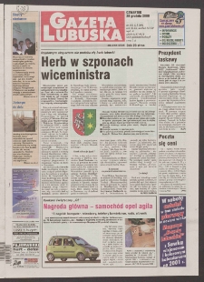 Gazeta Lubuska : Zielona Góra R. XLIX, nr 301 (28 grudnia 2000). - Wyd. A
