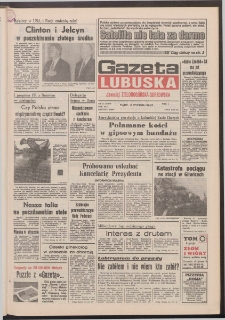 Gazeta Lubuska : dawniej Zielonogórska-Gorzowska R. XLII [właśc. XLIII], nr 11 (14 stycznia 1994). - Wyd. 1