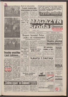 Gazeta Lubuska : magazyn środa : dawniej Zielonogórska-Gorzowska R. XLII [właśc. XLIII], nr 57 (9 marca 1994). - Wyd. 1