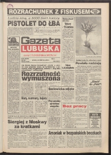 Gazeta Lubuska : dawniej Zielonogórska-Gorzowska R. XLII [właśc. XLIII], nr 91 (19 kwietnia 1994). - Wyd. 1