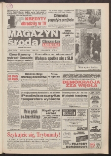 Gazeta Lubuska : magazyn środa : dawniej Zielonogórska-Gorzowska R. XLII [właśc. XLIII], nr 92 (20 kwietnia 1994). - Wyd. 1