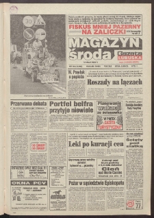 Gazeta Lubuska : magazyn środa : dawniej Zielonogórska-Gorzowska R. XLII [właśc. XLIII], nr 115 (18 maja 1994). - Wyd. 1