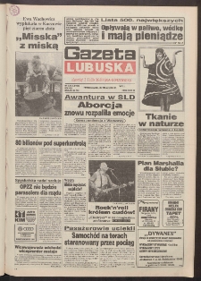 Gazeta Lubuska : dawniej Zielonogórska-Gorzowska R. XLII [właśc. XLIII], nr 125 (30 maja 1994). - Wyd. 1