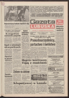 Gazeta Lubuska : dawniej Zielonogórska-Gorzowska R. XLII [właśc. XLIII], nr 140 (17 czerwca 1994). - Wyd. 1