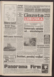 Gazeta Lubuska : dawniej Zielonogórska-Gorzowska R. XLII [właśc. XLIII], nr 146 (24 czerwca 1994). - Wyd. 1