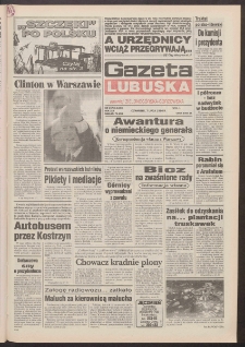 Gazeta Lubuska : dawniej Zielonogórska-Gorzowska R. XLII [właśc. XLIII], nr 157 (7 lipca 1994). - Wyd. 1