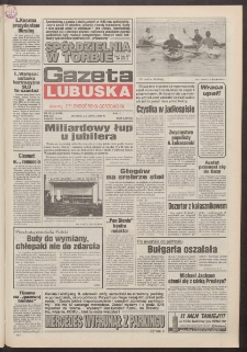 Gazeta Lubuska : dawniej Zielonogórska-Gorzowska R. XLII [właśc. XLIII], nr 161 (12 lipca 1994). - Wyd. 1