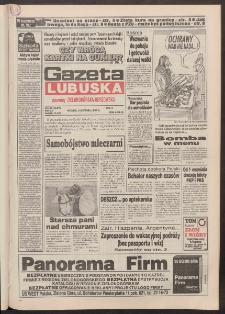 Gazeta Lubuska : dawniej Zielonogórska-Gorzowska R. XLII [właśc. XLIII], nr 185 (9 sierpnia 1994). - Wyd. 1