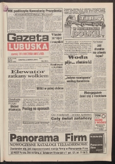 Gazeta Lubuska : dawniej Zielonog&oacute;rska-Gorzowska R. XLII [właśc. XLIII], nr 187 (11 sierpnia 1994). - Wyd. 1
