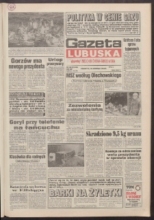 Gazeta Lubuska : dawniej Zielonogórska-Gorzowska R. XLII [właśc. XLIII], nr 198 (25 sierpnia 1994). - Wyd. 1