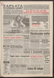 Gazeta Lubuska : magazyn : dawniej Zielonog&oacute;rska-Gorzowska R. XLII [właśc. XLIII], nr 206 (3/4 września 1994). - Wyd. 1
