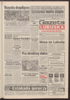 Gazeta Lubuska : dawniej Zielonog&oacute;rska-Gorzowska R. XLII [właśc. XLIII], nr 213 (12 września 1994). - Wyd. 1