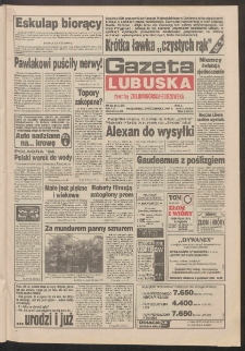 Gazeta Lubuska : dawniej Zielonogórska-Gorzowska R. XLII [właśc. XLIII], nr 231 (3 października 1994). - Wyd. 1