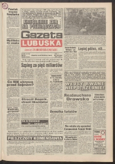 Gazeta Lubuska : dawniej Zielonogórska-Gorzowska R. XLII [właśc. XLIII], nr 246 (20 października 1994). - Wyd. 1