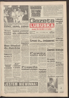 Gazeta Lubuska : dawniej Zielonogórska-Gorzowska R. XLII [właśc. XLIII], nr 247 (21 października 1994). - Wyd. 1