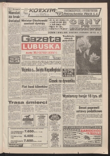 Gazeta Lubuska : dawniej Zielonogórska-Gorzowska R. XLII [właśc. XLIII], nr 255 (31 października/1 listopada 1994). - Wyd. 1