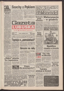 Gazeta Lubuska : dawniej Zielonogórska-Gorzowska R. XLII [właśc. XLIII], nr 261 (8 listopada 1994). - Wyd. 1