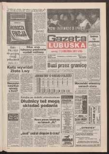 Gazeta Lubuska : dawniej Zielonogórska-Gorzowska R. XLII [właśc. XLIII], nr 265 (14 listopada 1994). - Wyd. 1