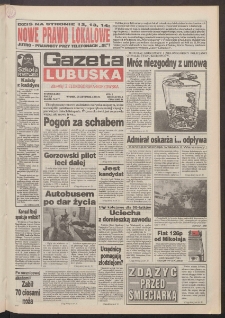 Gazeta Lubuska : dawniej Zielonogórska-Gorzowska R. XLII [właśc. XLIII], nr 266 (15 listopada 1994). - Wyd. 1